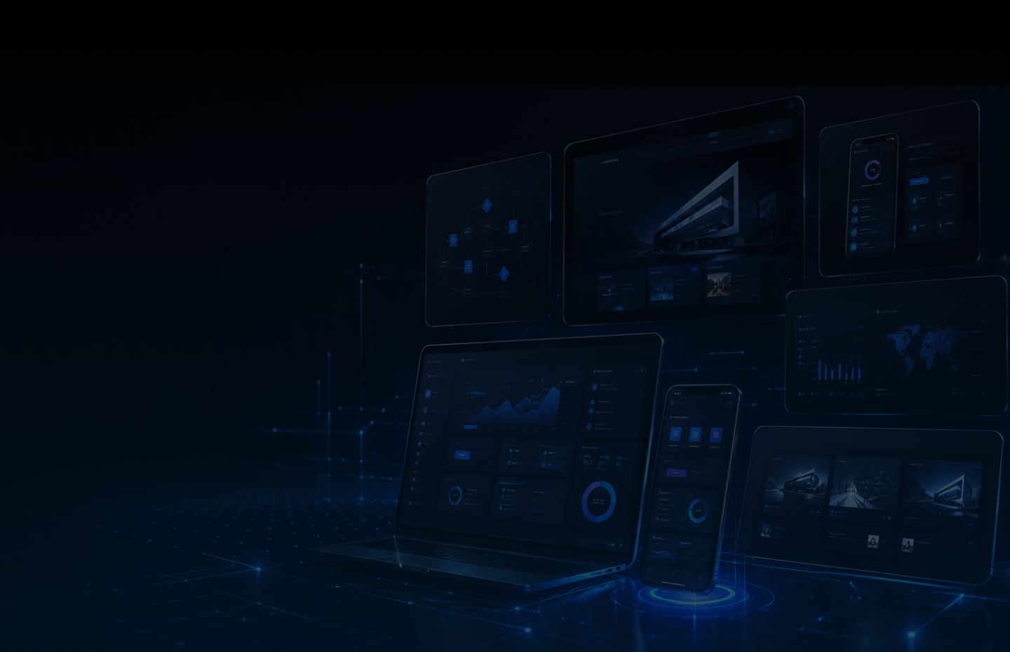 Galletrix Projects Portfolio Mockups